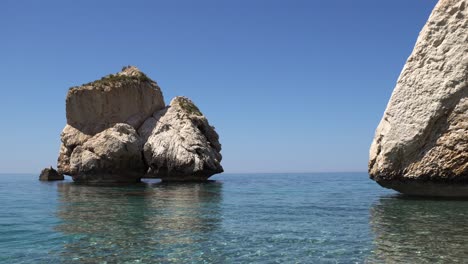 coastal rocks and clear water