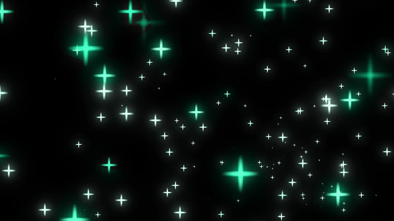 gráficos de movimiento de partículas de rotación de estrellas