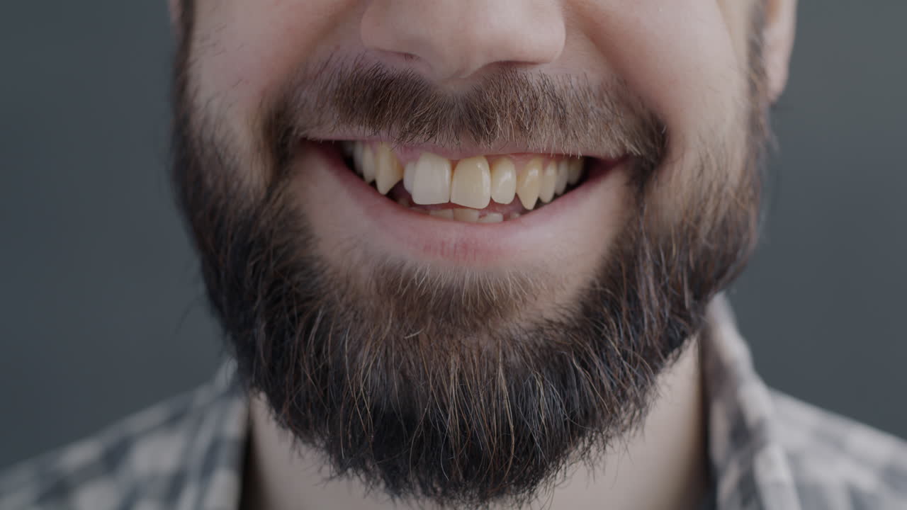 Smiling Man with a Beard