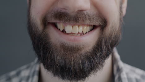 smiling man with a beard