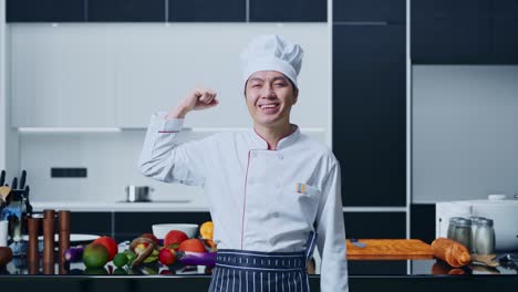 el chef feliz