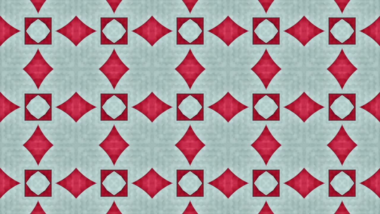 Kaleidoscope pattern background loop.