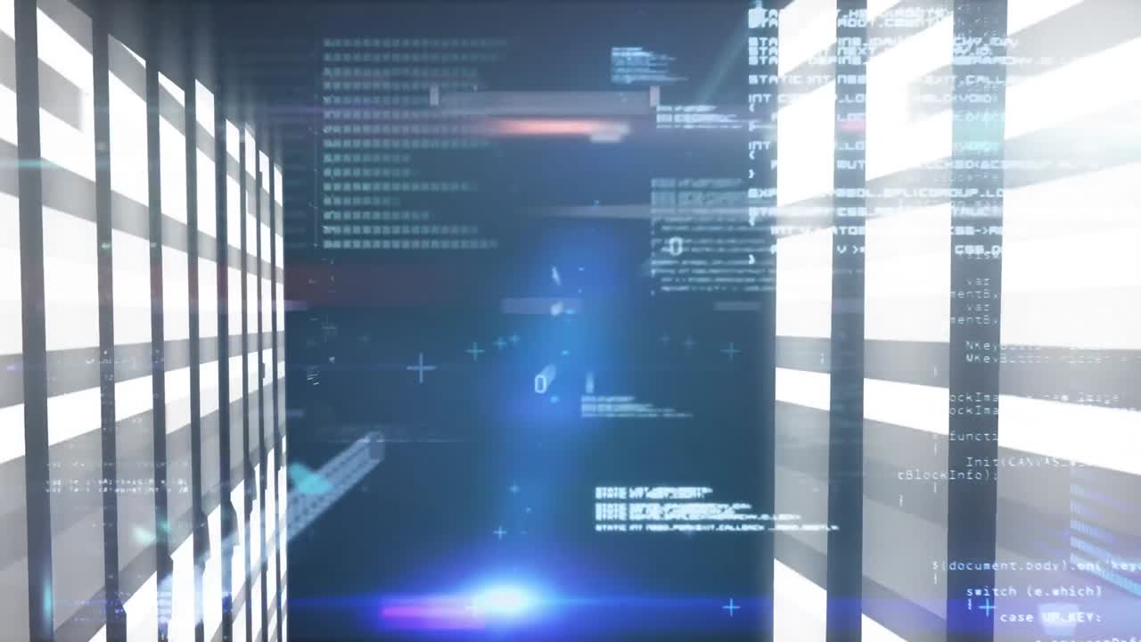 Animation of data processing with computer processors