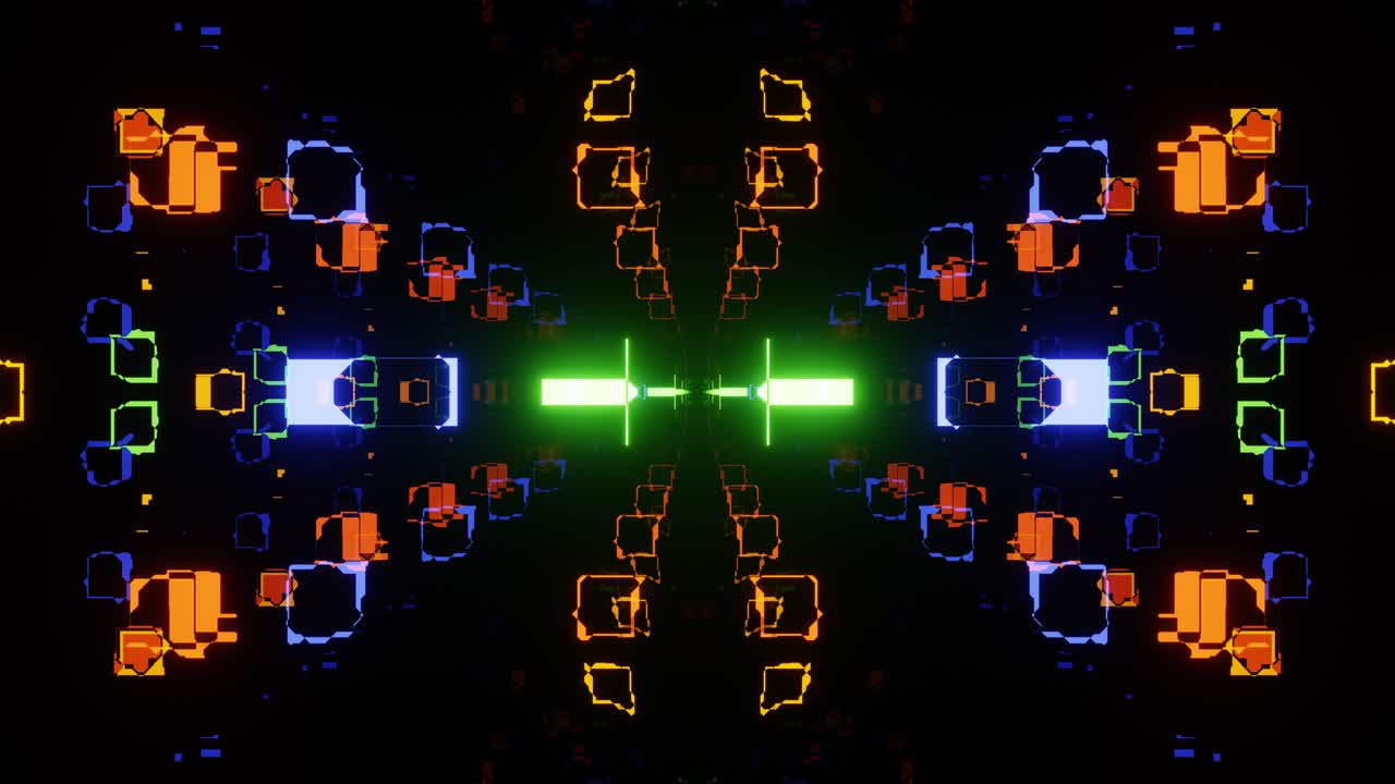 bucle vj para la decoración de discotecas, bares y varios espectáculos 007