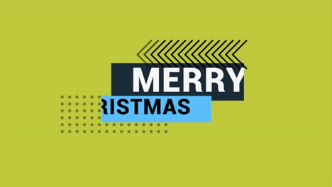 Merry-Christmas-text-with-geometric-pattern-on-yellow-gradient