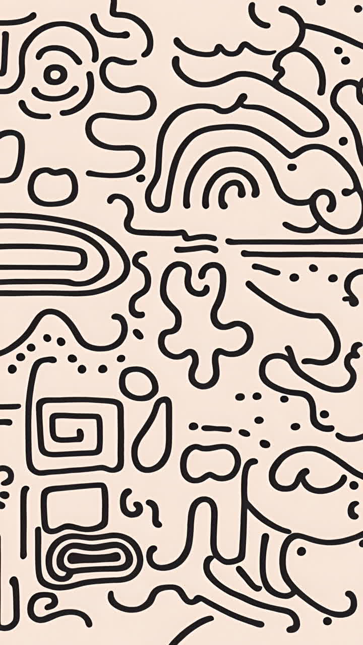 Abstract pattern with vibrant colors creating visually stimulating background