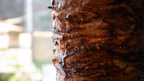 Close-up-of-Vertically-Roasted-Shawarma