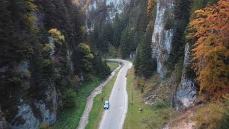 cheile dambovicioarei is a natural wonder located in romania, featuring spectacular gorges and rock formations