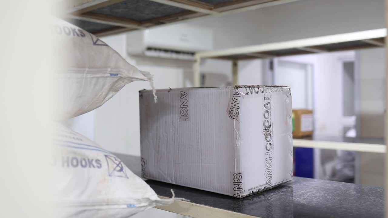 Industrial Warehouse Storage of Pharmaceutical Raw Materials