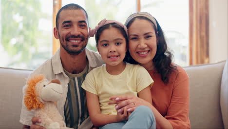 Face,-parents-and-mother-with-father