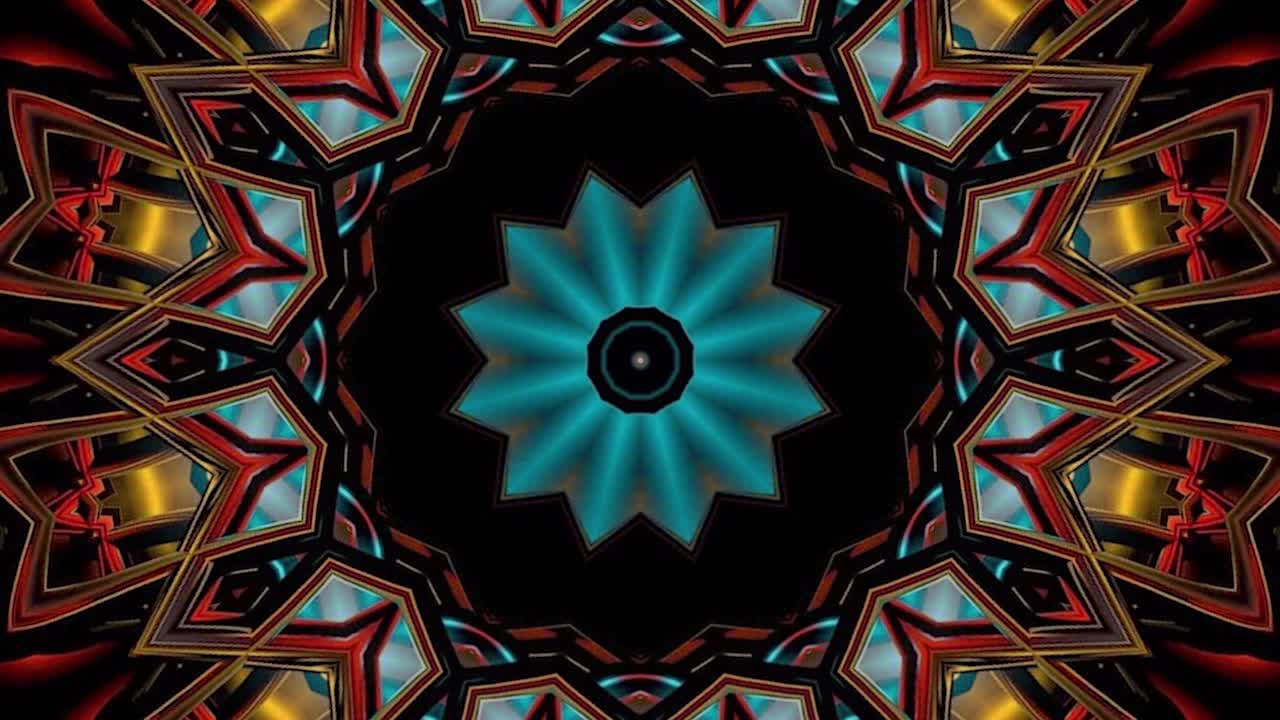 animazione a loop 3d con particelle come sfondo di fantascienza