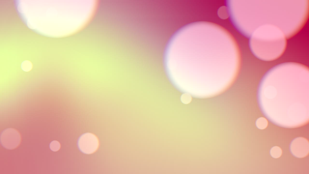 Vibrant blurred circles and dots a playful image with shallow depth of field