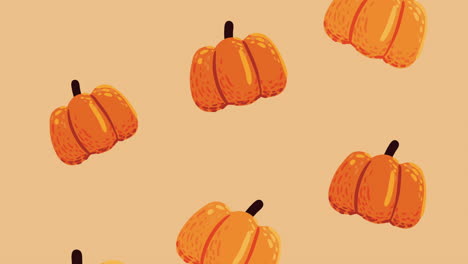 autumn season pumpkins pattern