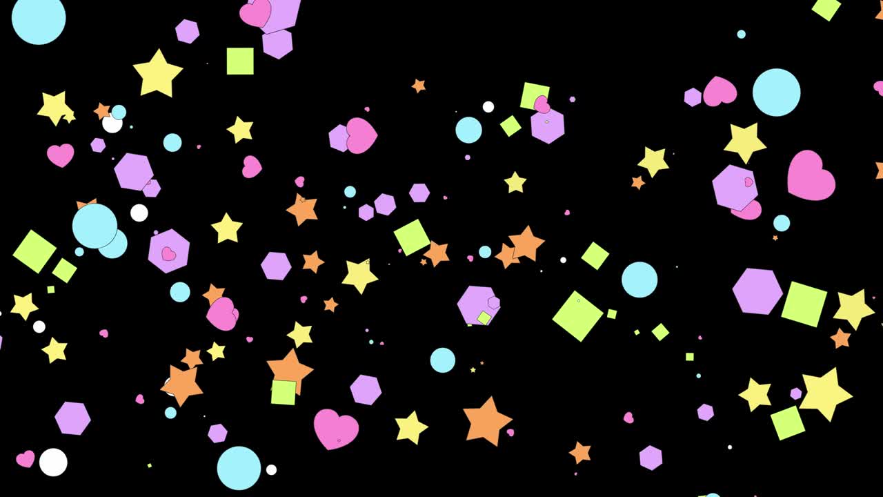 fondo del efecto abstracto de la partícula pop