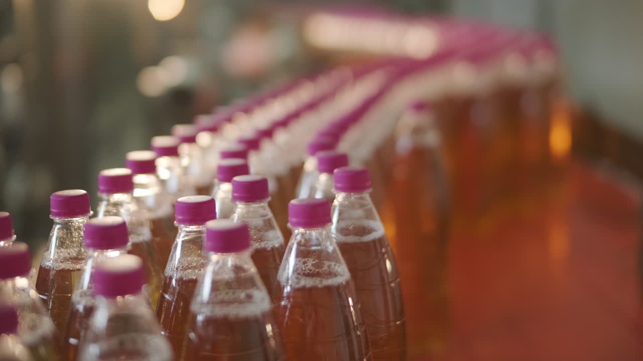 Automated Beverage Bottling Line