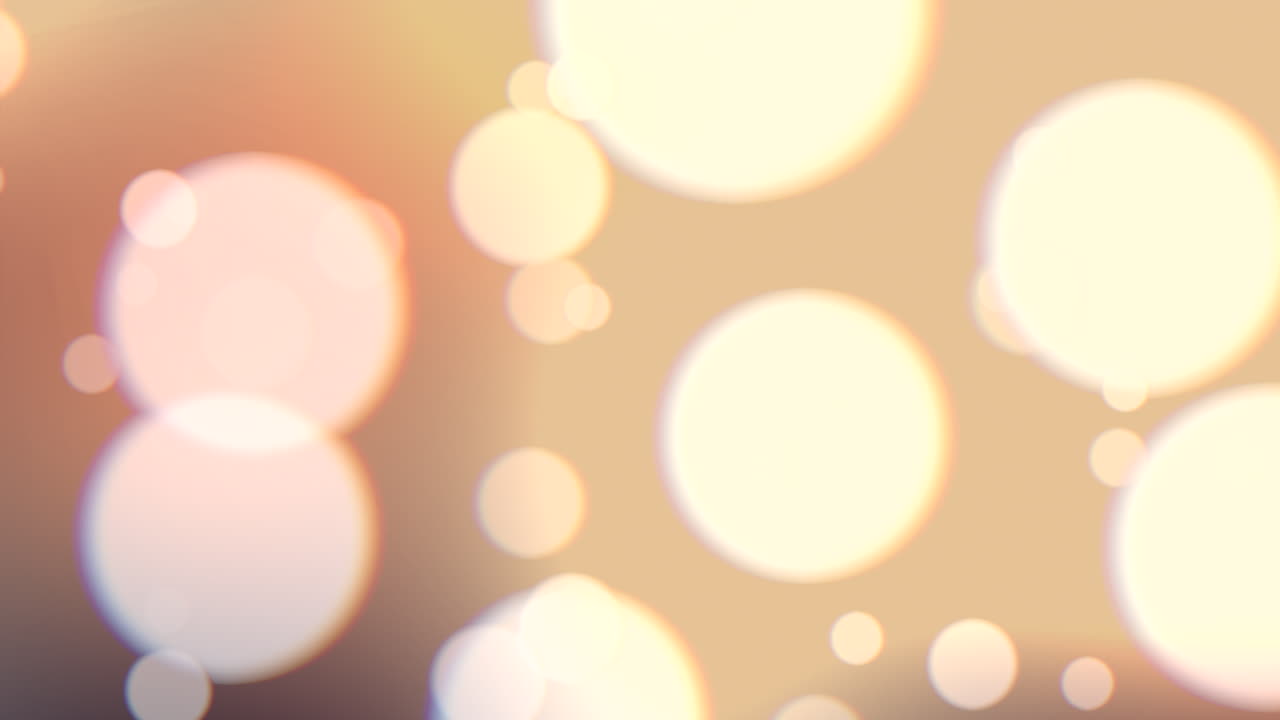 금 패션 그라디엔트에 떨어지는 둥근 반 ⁇ 임과 입자