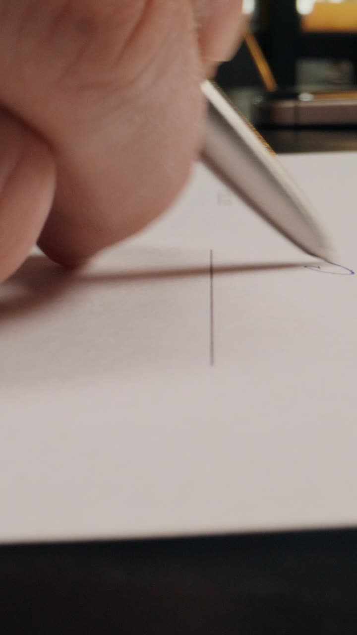 persona que firma un documento