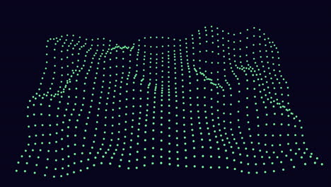 majestuosa cordillera impresionante renderización en 3d con profundidad y puntos intrigantes