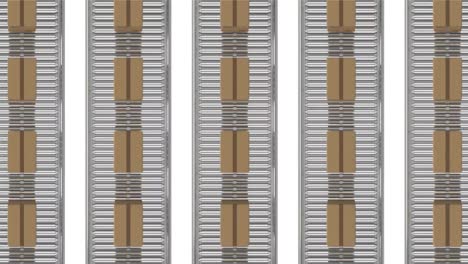 Parcels-on-conveyor-belts