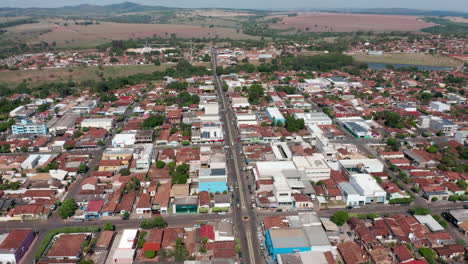 Aerial-view-of-streets-and-houses-of-a-small-city-of-Brazil-in-the-countryside
