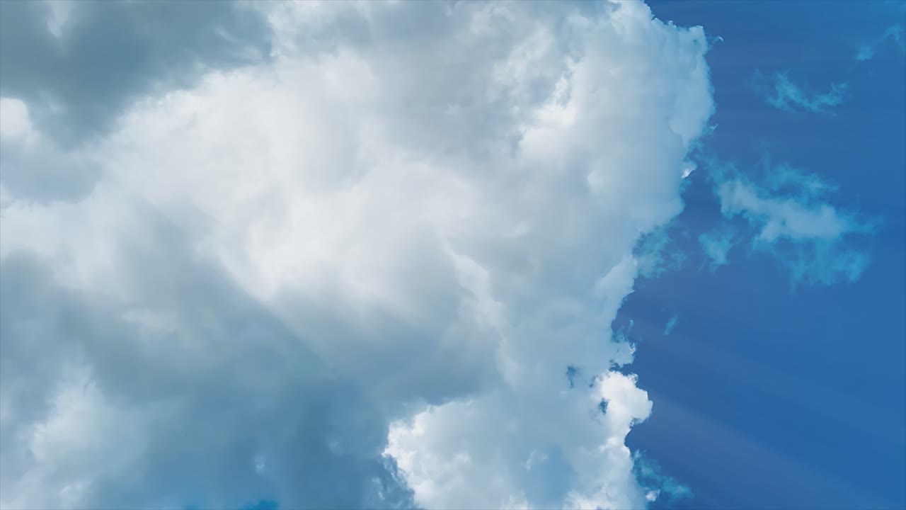 구름이 가득한 하늘