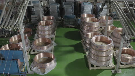 área industrial de selaqui, producción de fábrica durante la pandemia de corona en india