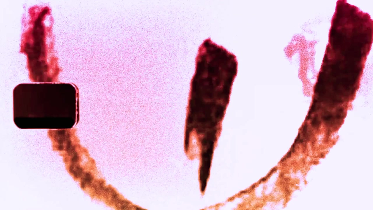 Efectos abstractos de tinta y luz sobre textura de película vintage