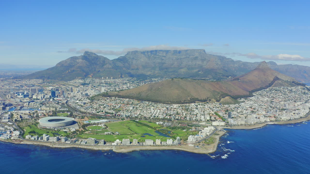 케이프타운, 남아프리카 공화국 - 공중 사진