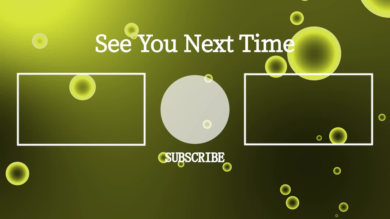 분류 거품 입자 끝 카드 모션 그래픽