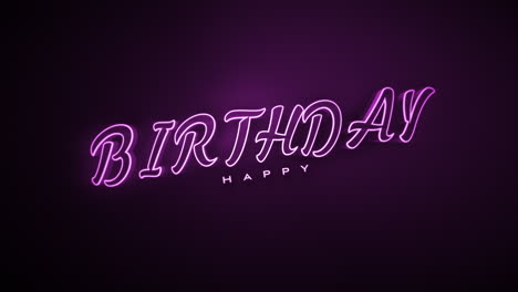 Monochrome-Happy-Birthday-on-dark-purple-gradient