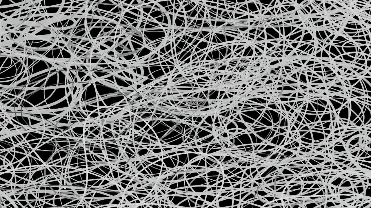 Animated stop motion scribbly scratched noise texture background and overlay, 4K infinite loop stock video