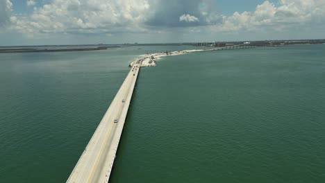 overpass heading to sanibel captiva island post hurricane ian