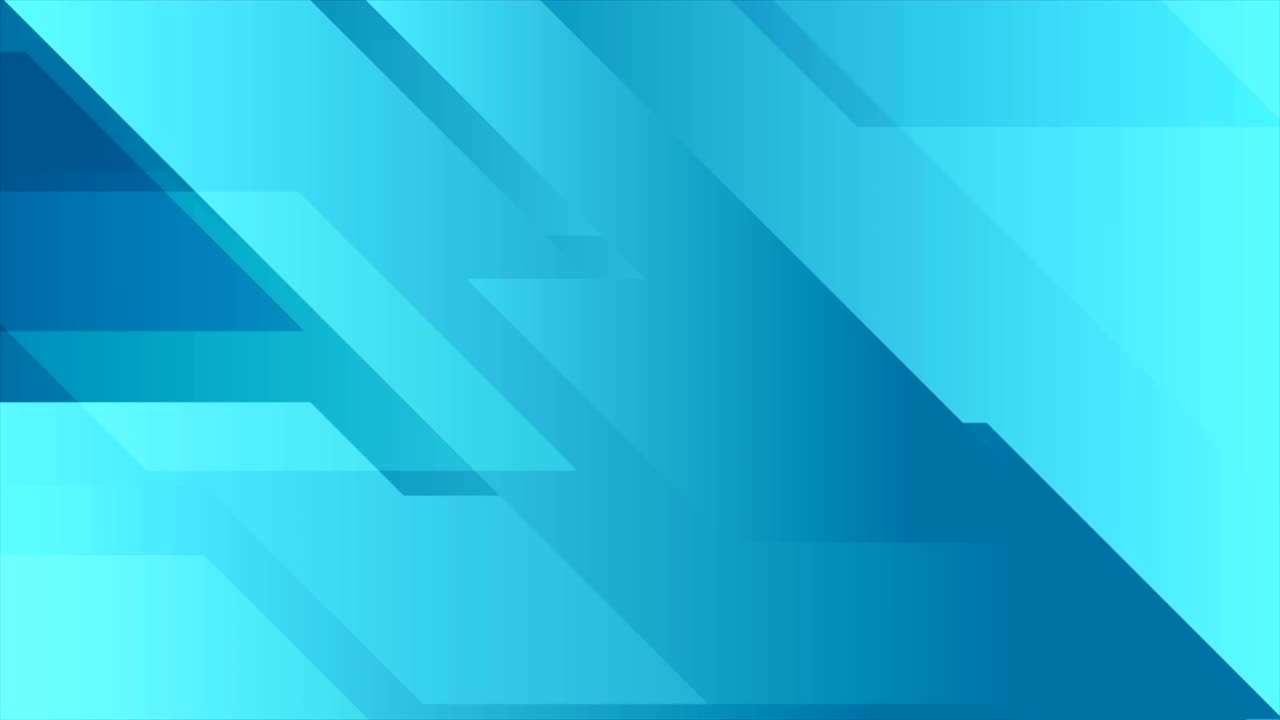 animación de video de tecnología minimal geométrica abstracta azul