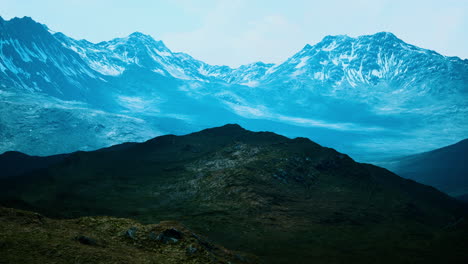 panoramic view of the spring mountain valley