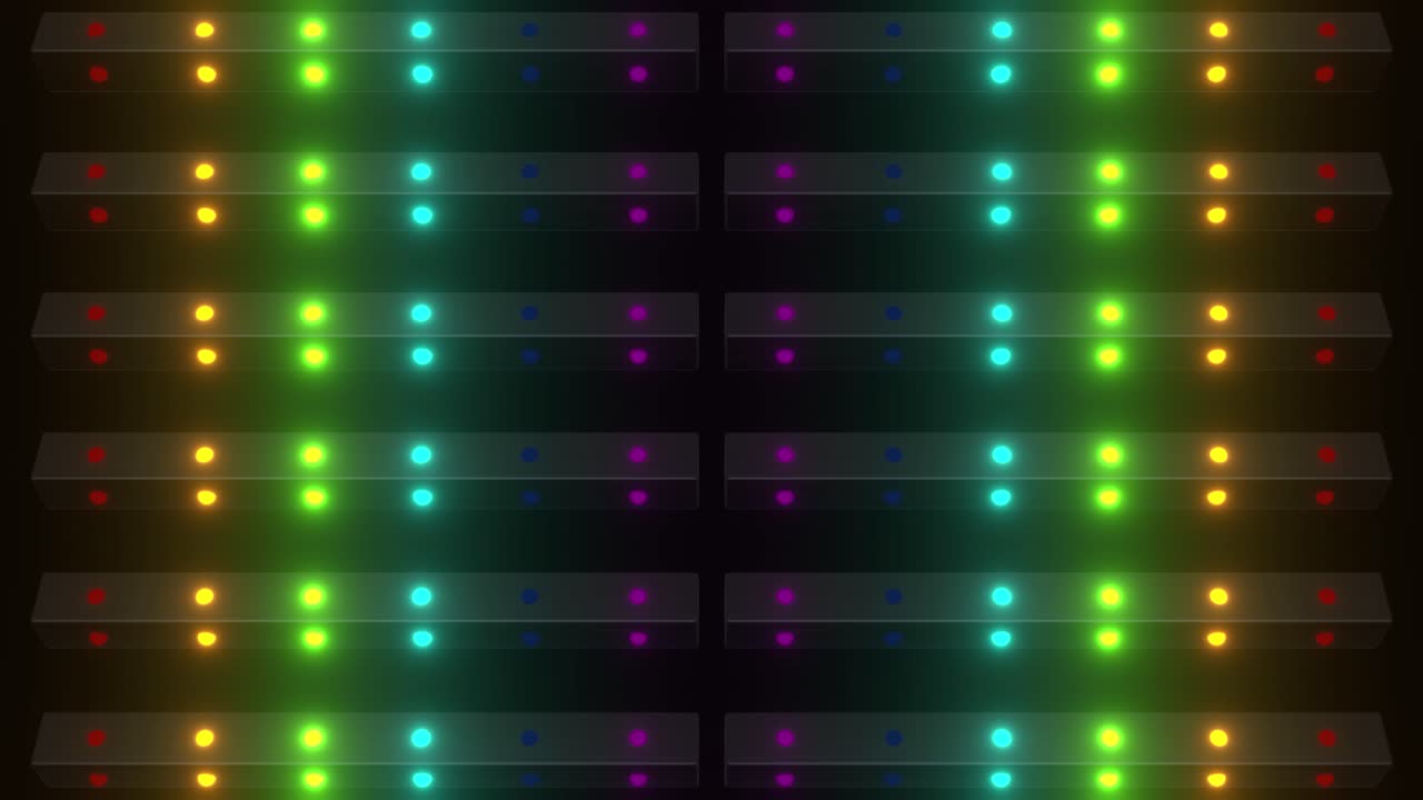 Rainbow Led Lights Pattern