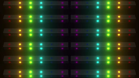 rainbow led lights pattern