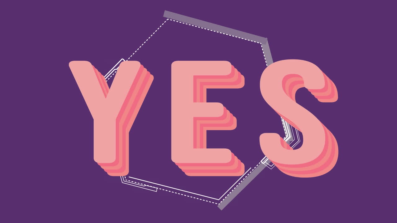 animación digital de vibraciones banner de texto contra coloridas formas abstractas en fondo azul