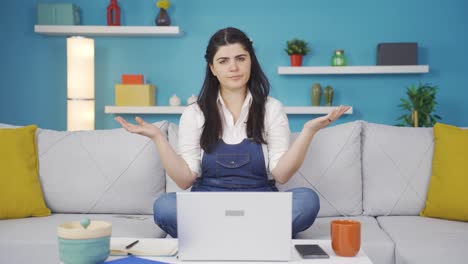 la mujer que dijo que no lo sabía.