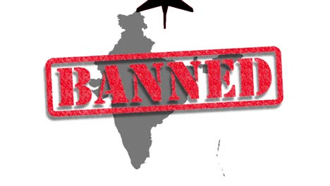 vuelos prohibidos en india animación gráfica debido a covid 19 omicron b 1