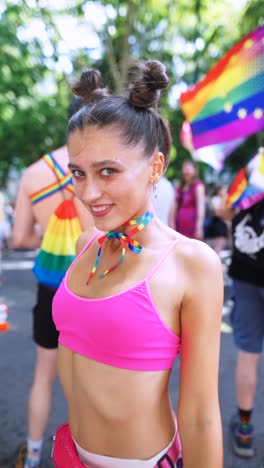 celebración del desfile del orgullo