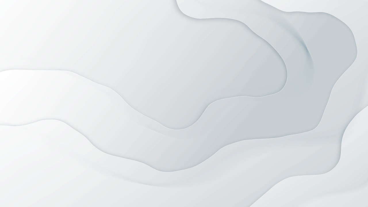 Motion Graphic of Minimalist white abstract background