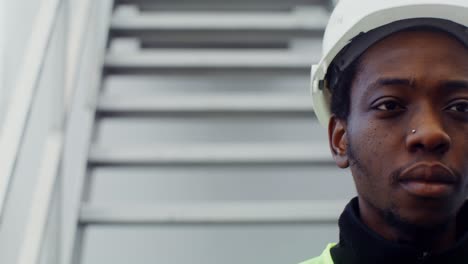 construction worker portrait