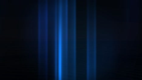 animation of slow moving blue curtain like fabric on black background