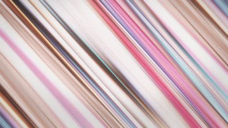 abstract glowing and shiny colorful light rays on black background. animation. beautiful shimmering diagonal straight lines moving and blinking, seamless loop