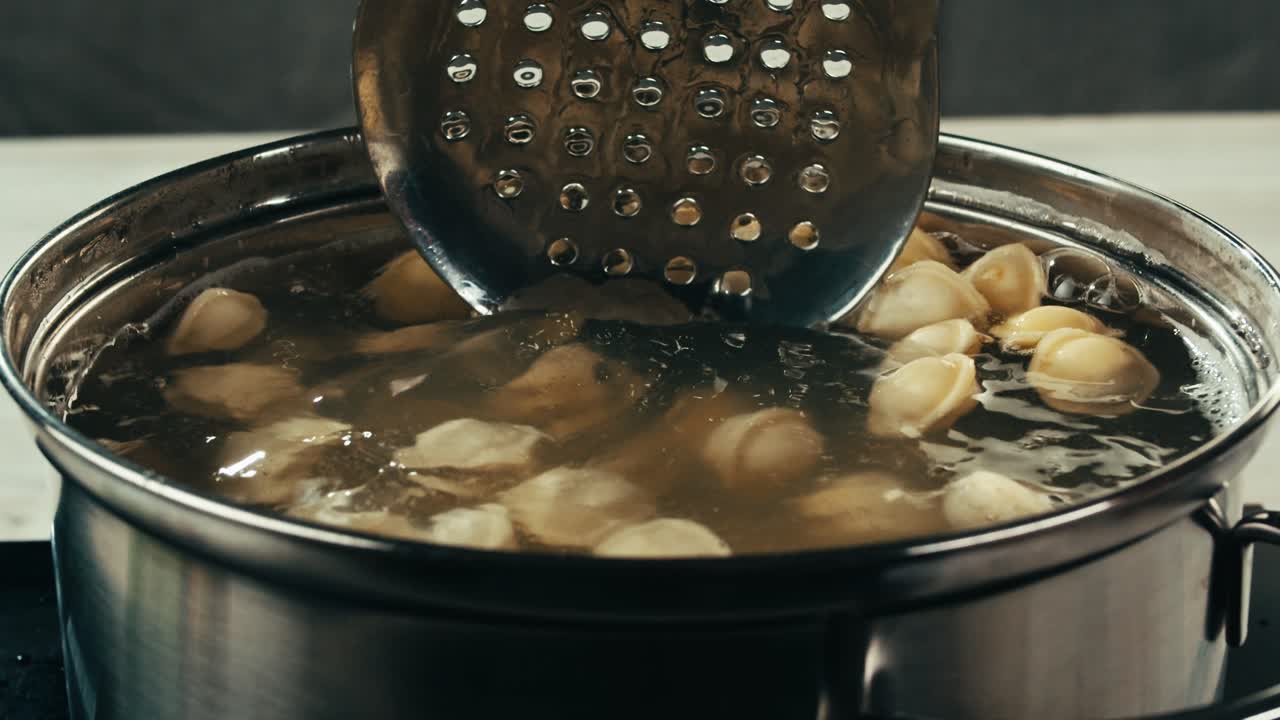 Gnocchi in ebollizione