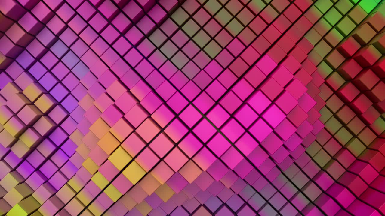 animación abstracta de la superficie de fuga de color en movimiento.