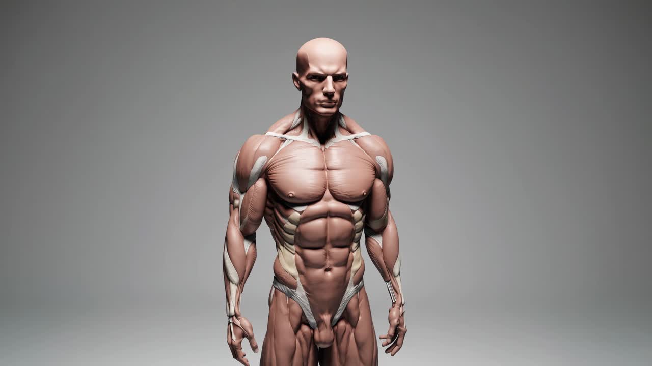 modelo de anatomía humana