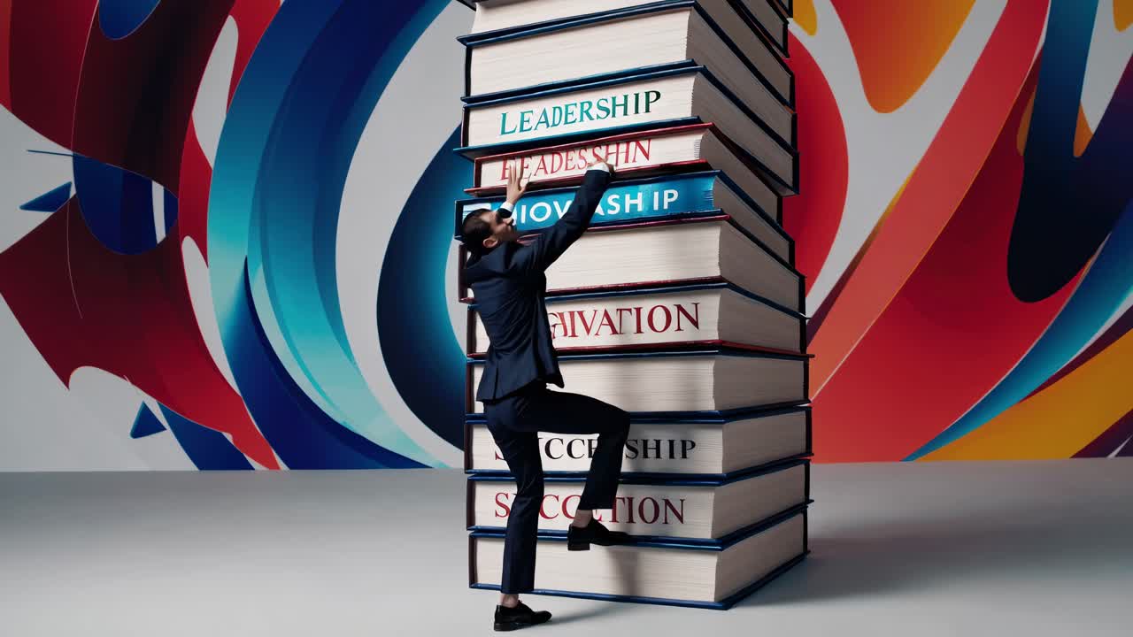 성공의 사다리를 오르는 것