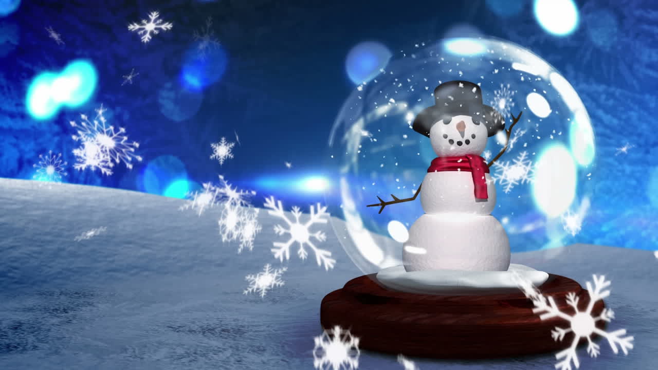 Globo de la nieve de Navidad