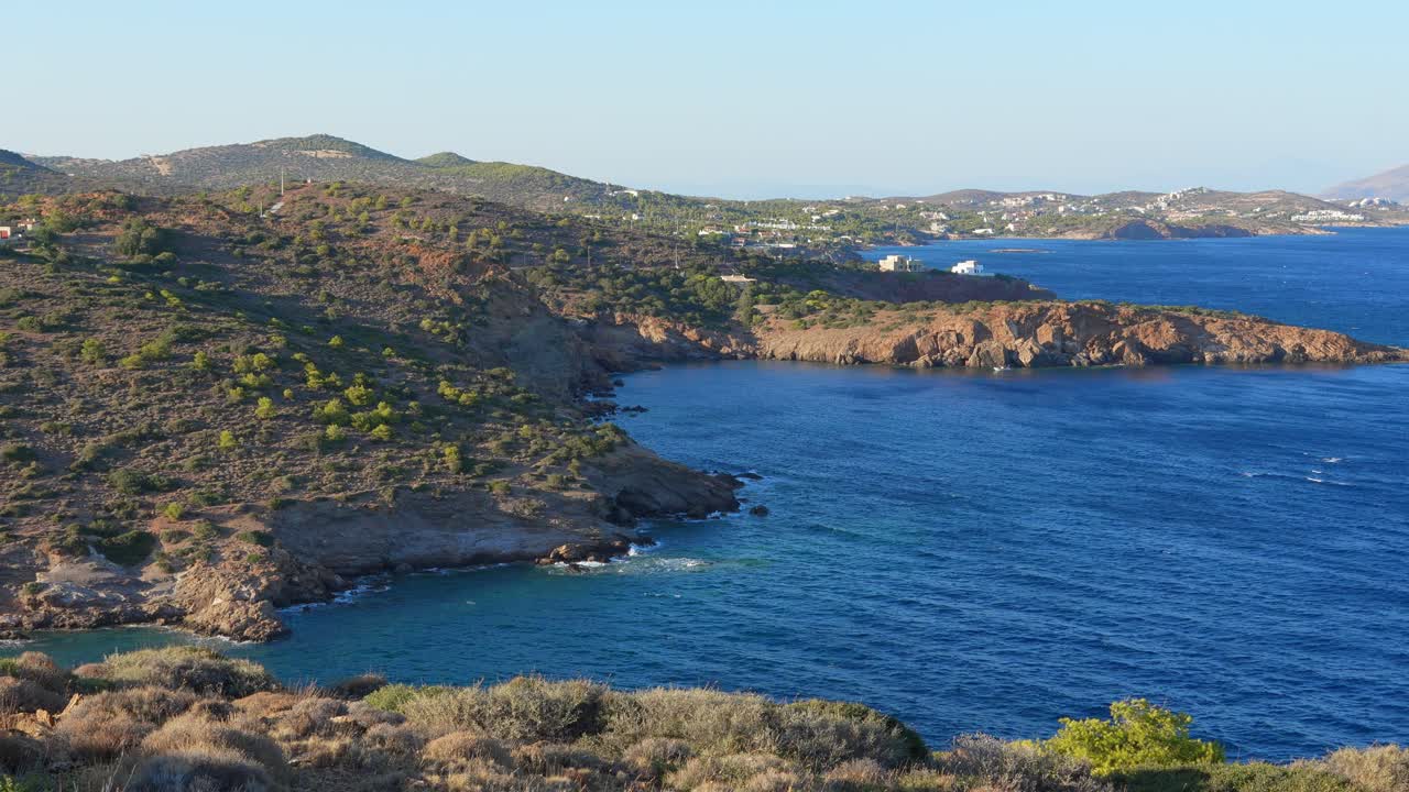 Stunning Coastal Landscape in Greece
